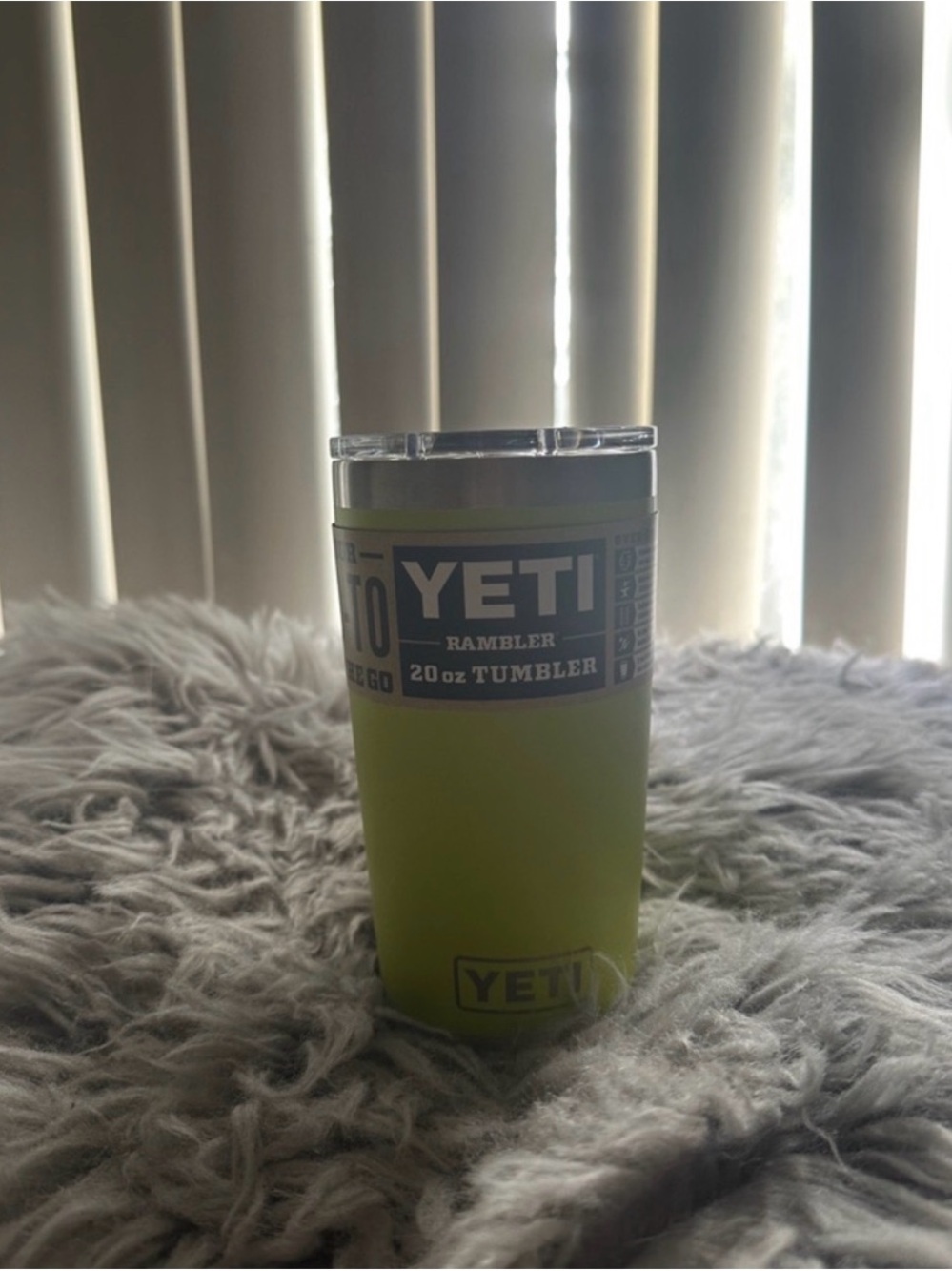 YETI DISCONTINUED** Rambler 20oz Tumbler - Chartreuse